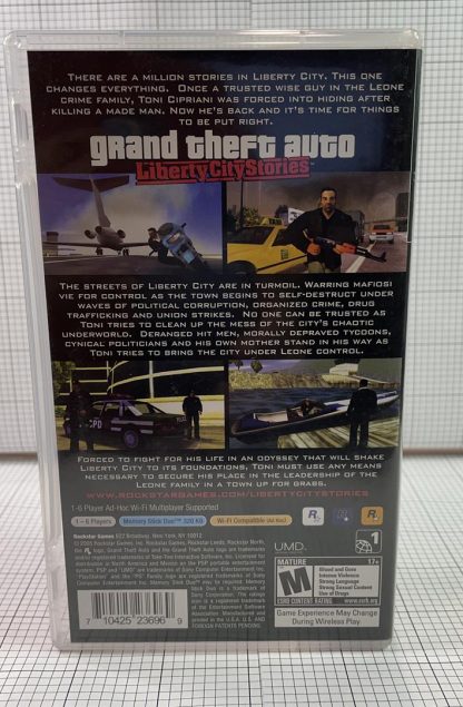 Grand Theft Auto: Liberty City Stories (Sony PSP, 2005) BOX, Manual, Poster ONLY! - Image 3