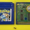 Pokemon Blue (Game Boy Color, 1998) Authentic *NEW BATTERY* w/ Save Game - Image 2