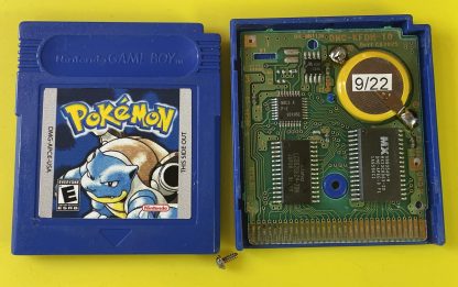 Pokemon Blue (Game Boy Color, 1998) Authentic *NEW BATTERY* w/ Save Game - Image 2