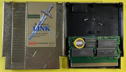 Zelda II 2 The Adventure of Link Nintendo NES Cleaned & Tested NEW BATTERY! - Image 2