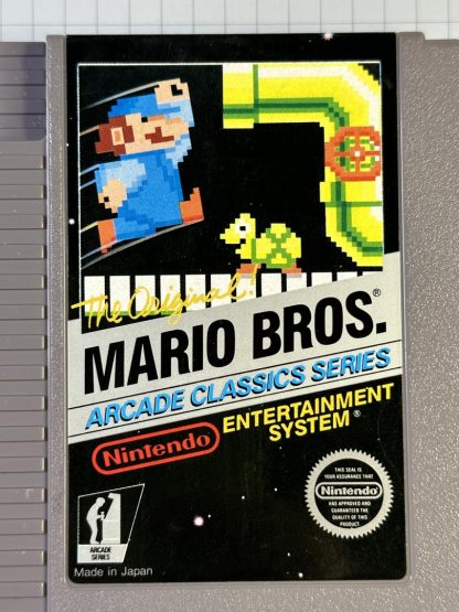 Mario Bros Arcade Classics Series Nintendo NES Original Authentic Tested Working! - Image 4