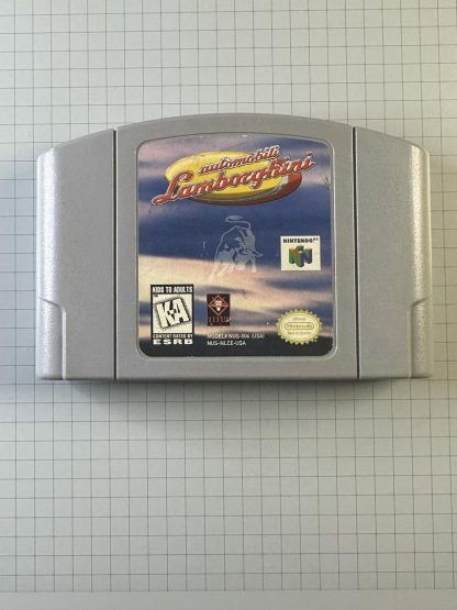 Automobili Lamborghini (Nintendo 64 N64) Authentic Cleaned & Tested - Image 2