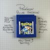 Pokemon Blue (Game Boy Color, 1998) Authentic *NEW BATTERY* w/ Save Game