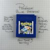 Pokemon Blue (Game Boy Color, 1998) Authentic *NEW BATTERY* w/ Save Game