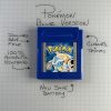 Pokemon Blue (Game Boy Color, 1998) Authentic *NEW BATTERY* w/ Save Game