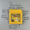 Pokemon Yellow Version (Game Boy, 1999) Authentic *NEW BATTERY* w/ Save Game