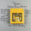 Pokemon Yellow Version (Game Boy, 1999) Authentic *NEW BATTERY* w/ Save Game