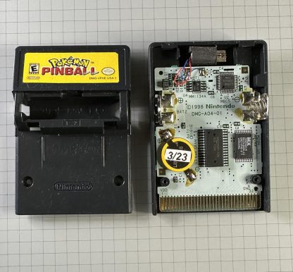 Pokemon Pinball (Game Boy, 1999) Authentic *NEW BATTERY* w/ Full Pokedex & Manual - Image 6