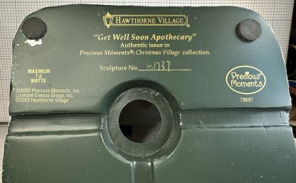 NEW - Precious Moments Hawthorne Village GET WELL SOON APOTHECARY - 78697 - Image 4