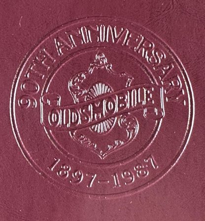 1987 90th Anniversary Oldsmobile Manual Cover w/ Pen & Supplement - Image 4