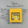 Pokemon Yellow Version (Game Boy, 1999) Authentic *NEW BATTERY* w/ Save Game