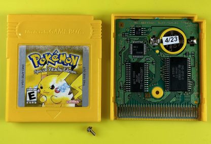 Pokemon Yellow Version (Game Boy, 1999) Authentic *NEW BATTERY* w/ Save Game - Image 3