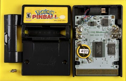 Pokemon Pinball (Game Boy, 1999) Authentic *NEW BATTERY* w/ Full Pokedex & Manual - Image 4