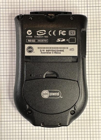 Vintage Palm Pilot M125 Handheld PDA w/ Stylus & Cover -WORKING! - Image 2