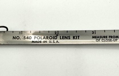 Vintage Polaroid Close Up Lens Kit 540 with Leather Case & Tape Measure - Image 5