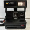 Vintage Polaroid 600 640 Series Instant Land Camera Black w/ Strap