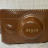 Vintage Argus C-3 35mm Rangefinder Camera (includes leather case & Strap) 1947 - Image 12