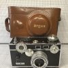 Vintage Argus C-3 35mm Rangefinder Camera (includes leather case & Strap) 1947