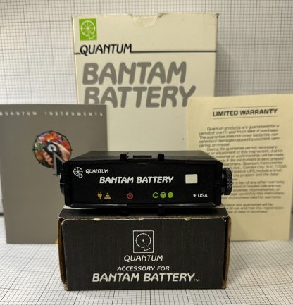 Vintage Quantum Bantam Battery E307 - For Parts Or Repair