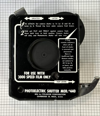 Vintage Polaroid Photoelectric Shutter Model # 440 W/ Original Box - Image 4