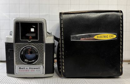 Vintage Bell & Howell Electric Eye 127 Camera w/ Original Leather Case