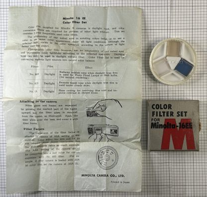 Minolta 16EE-II "Spy Camera" / Shoe Clamp / BC-III Flash / 6 Lenses & More! - Image 12
