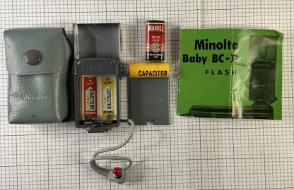 Minolta 16EE-II "Spy Camera" / Shoe Clamp / BC-III Flash / 6 Lenses & More! - Image 13