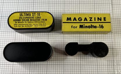 Minolta 16EE-II "Spy Camera" / Shoe Clamp / BC-III Flash / 6 Lenses & More! - Image 14