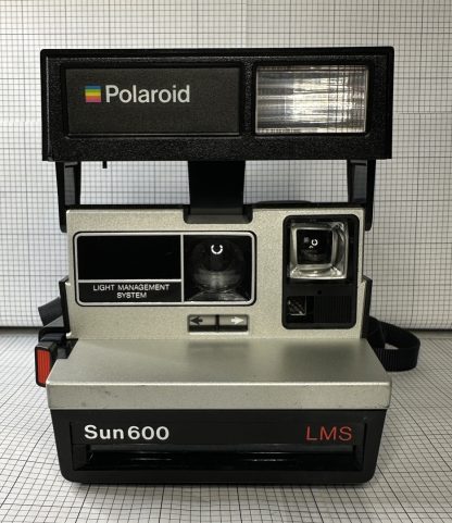 Vintage Polaroid Sun 600 LMS Instant w/ Strap & Vintage Film - Image 3