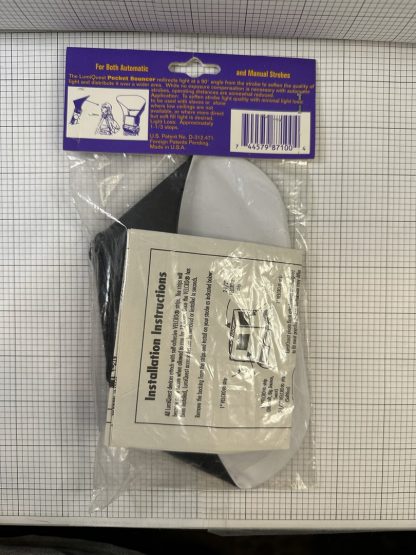 Lumiquest Promax Pocket Bouncer Flash Diffuser W/ Package & Manual - Image 3