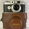 Vintage Argus C-Four with 50mm f2.8 Cintar w/ Case.