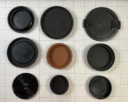 Lot of 9 Vintage Assorted Lens Caps SUN, NIKON - Image 2