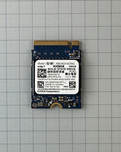Kioxia (Toshiba) 256GB PCIe NVMe M.2 2230 30mm SSD KBG40ZNS256G / 0FWJTG - Image 3