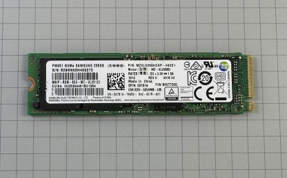 SAMSUNG PM951 MZVLV256HCHP-000D1 256GB M.2 2280 NVMe SSD DP/N 007G14