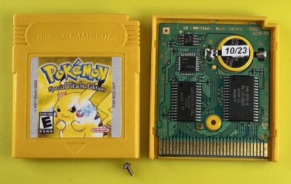 Pokemon Yellow Version (Game Boy, 1999) Authentic *NEW BATTERY* w/ Save Game - Image 4