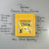 Pokemon Yellow Version (Game Boy, 1999) Authentic *NEW BATTERY* w/ Save Game