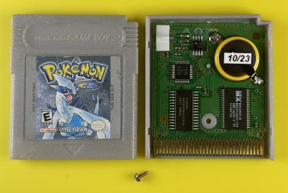 Pokemon Silver (Game Boy Color, 2000) Authentic *NEW BATTERY* & Save Game (Copy) - Image 4