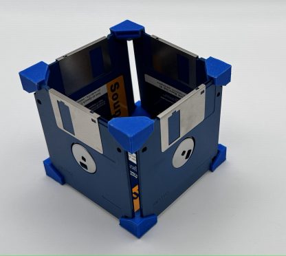 DIY - Floppy Disk Pencil Holder - NO DRILL - NO TOOLS! - Image 9