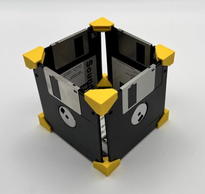 DIY - Floppy Disk Pencil Holder - NO DRILL - NO TOOLS! - Image 8