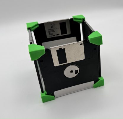DIY - Floppy Disk Pencil Holder - NO DRILL - NO TOOLS! - Image 11
