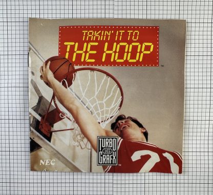Takin' It to the Hoop(NEC TurboGrafx-16, 1989) Complete in Case - Image 3