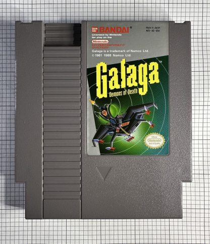 Galaga: Demons of Death (Nintendo Entertainment System, 1988)  WORKING TESTED - Image 4