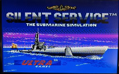 Silent Service (Nintendo Entertainment System, 1989) - WORKING TESTED - Image 3