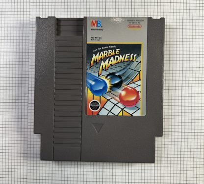 Marble Madness (Nintendo Entertainment System, 1989) - WORKING TESTED - Image 5