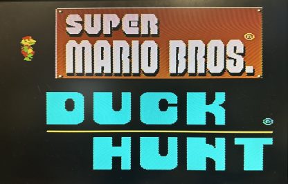 Super Mario Bros and Duck Hunt(Nintendo Entertainment System, 1985) -  WORKING TESTED - Image 3