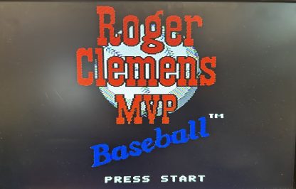 Roger Clemens' MVP Baseball (Nintendo Entertainment System, 1991) -  WORKING TESTED - Image 3