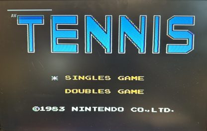 Tennis (Nintendo Entertainment System, 1985) - 5 Screw  WORKING TESTED - Image 6