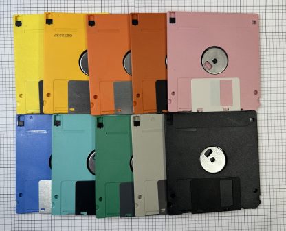 Rainbow LOT of 10 3.5" Floppy Disks - Image 3