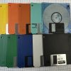 Rainbow LOT of 10 3.5" Floppy Disks