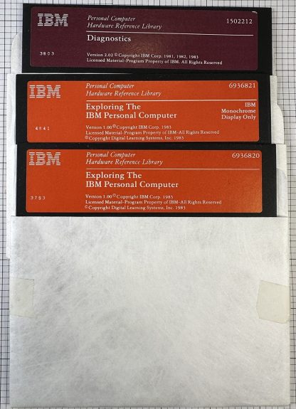 LOT of 17 5 1/4" IBM / Lotus Floppy Disks - Image 3